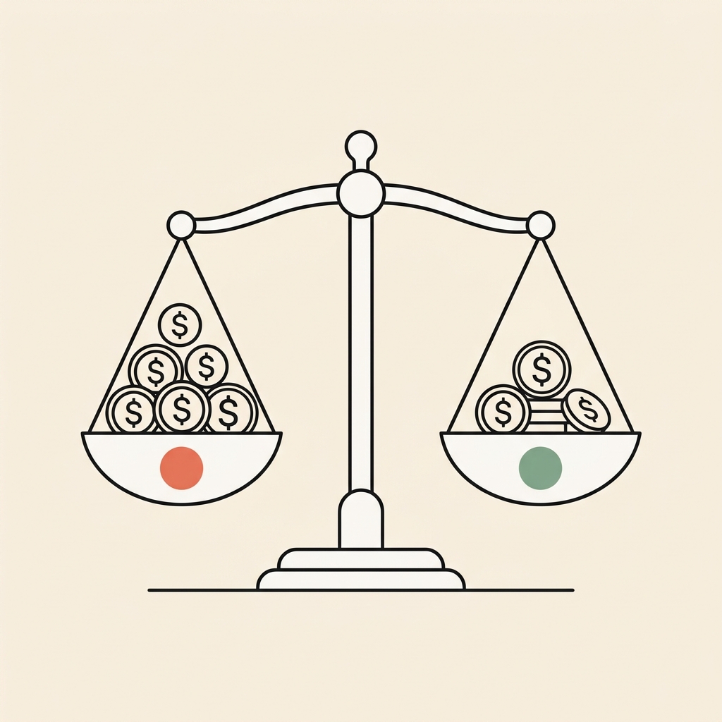 Income-based fair bill splitting for couples