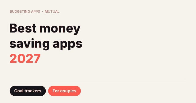 Money saving apps compared: featured card for the Mutual blog
